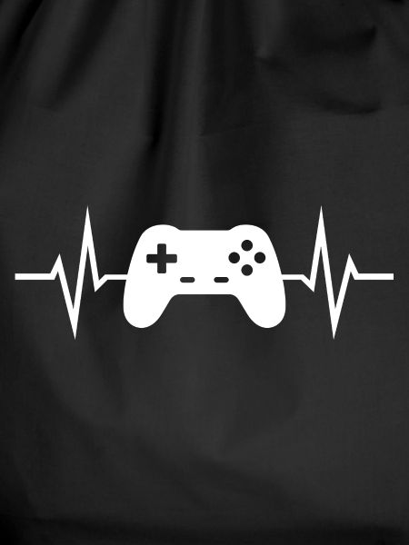 Gaming Controller Herzschlag Liebe Gamer Zocker