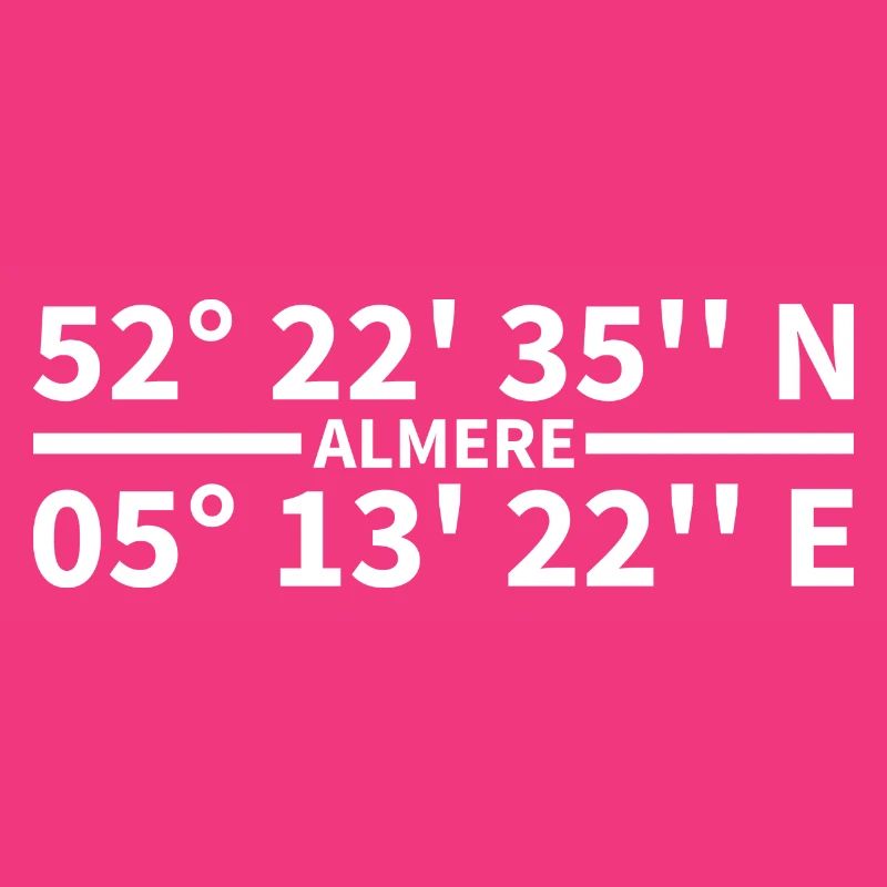 Coordonnées d’Almere