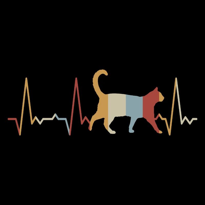 Herzschlag Katze
