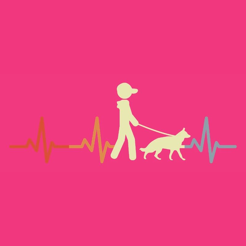 Schäferhund Kardiogramm