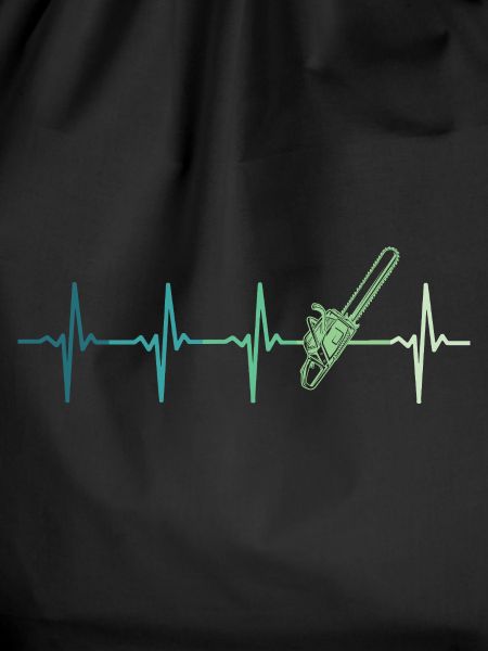 Forest Heartbeat Lumberjack Chainsaw