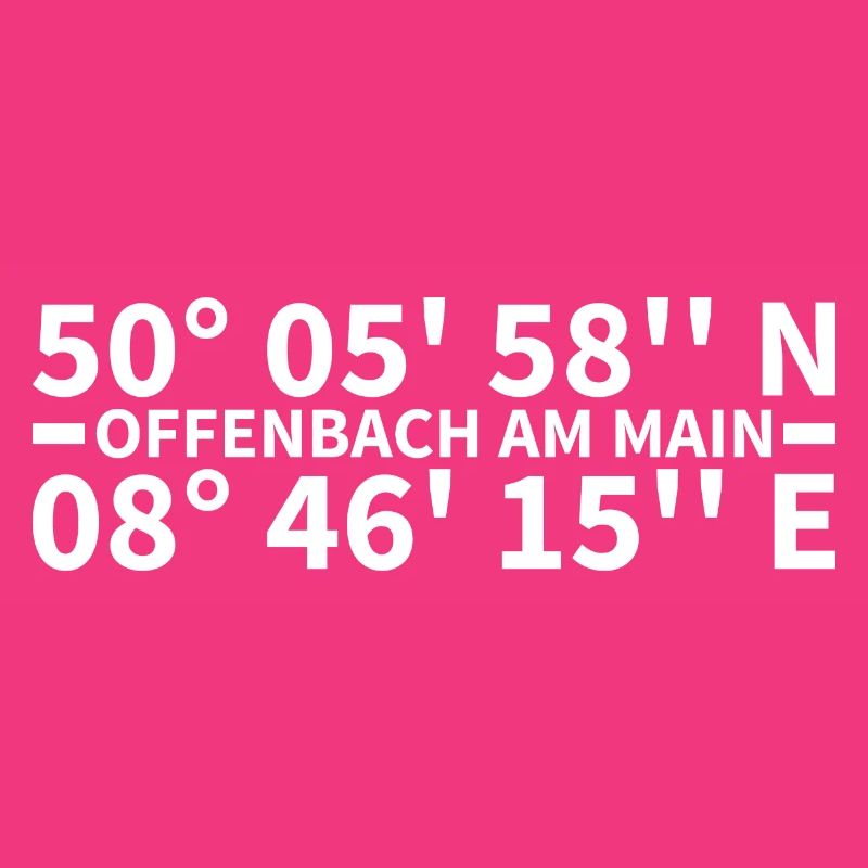 Offenbach am Main coordinates