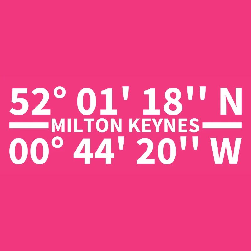 Milton Keynes coordinates