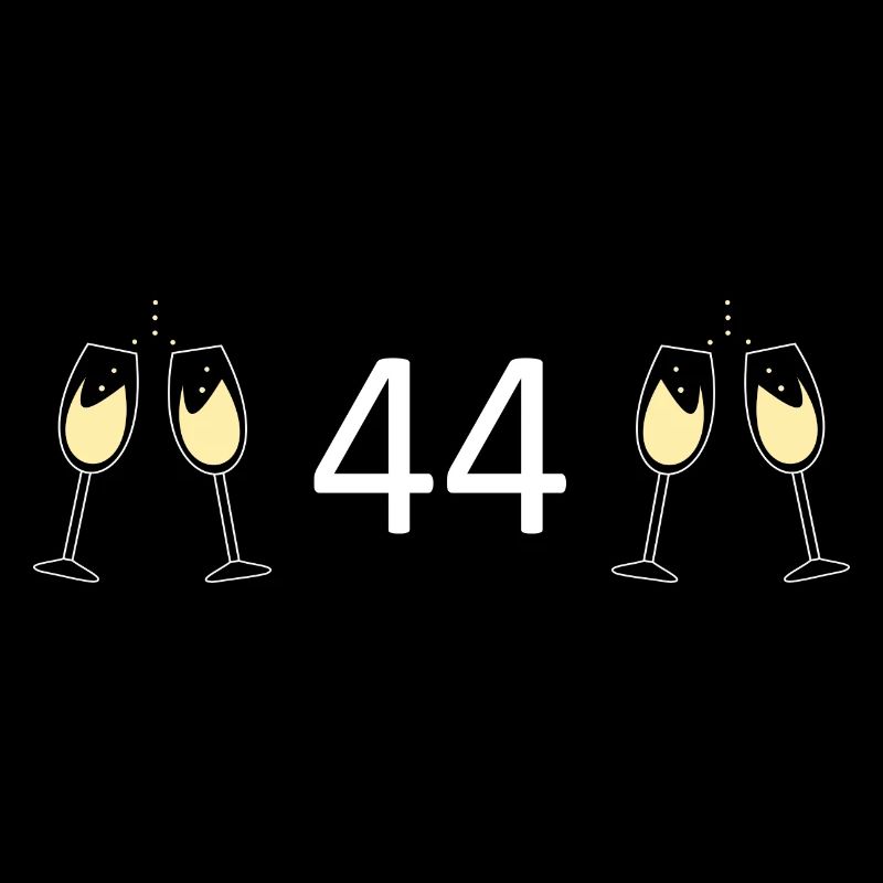 44e anniversaire 44 ans 44 ans numéro 44