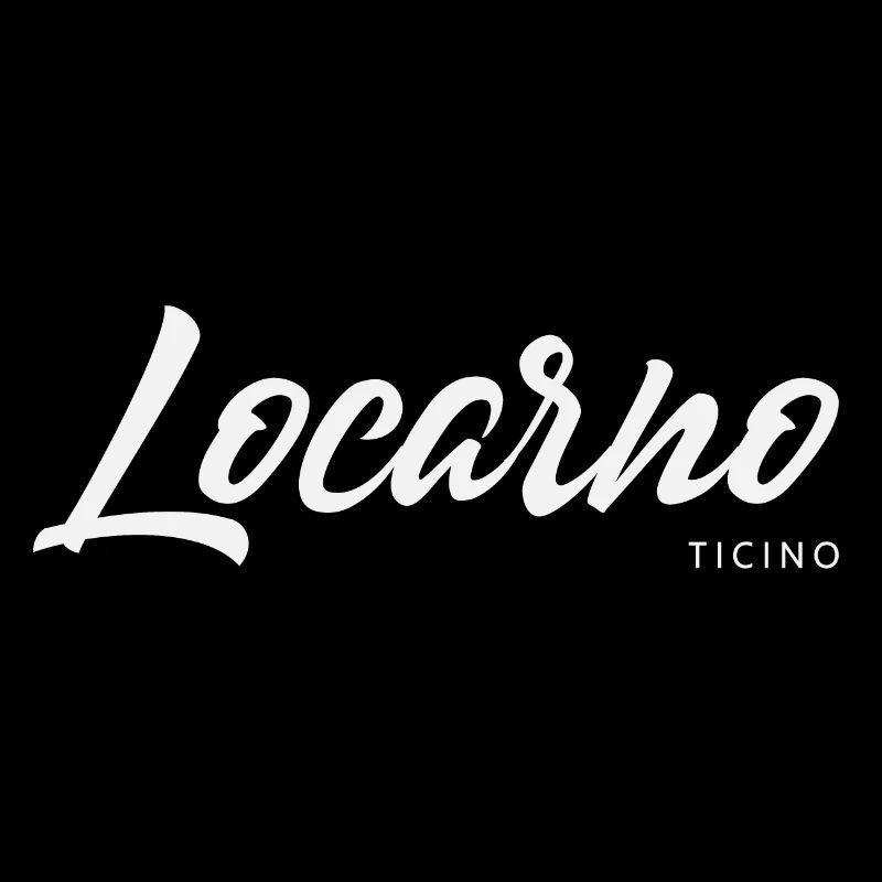 Locarno lettering Ticino