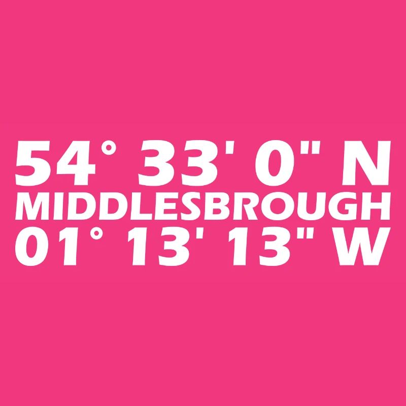 Coordonnées de Middlesbrough