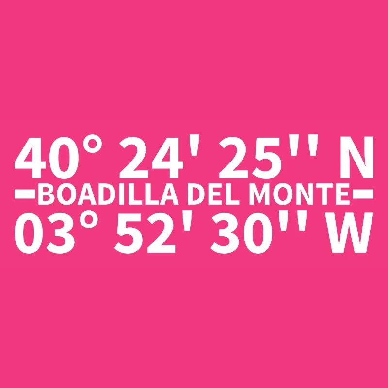 Coordonnées de Boadilla del Monte