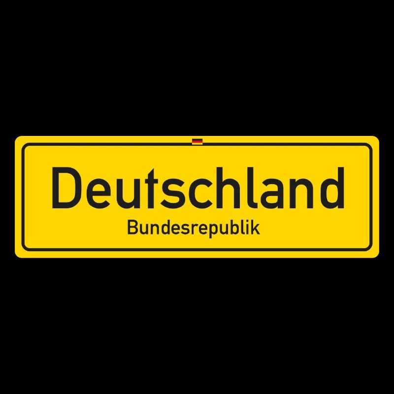 Germany country nameplate