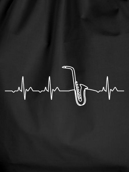 Saxophone Heartbeat Marching Band Gift