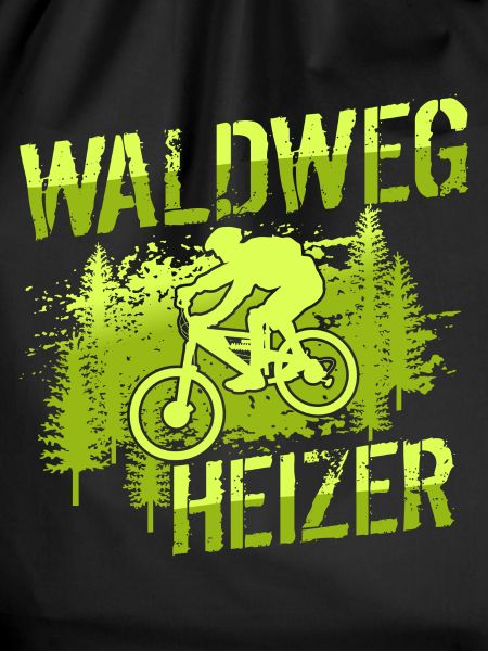 MTB Mountainbiker - Waldweg Heizer