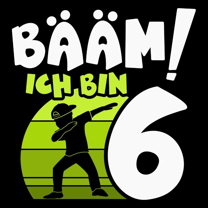 6ème anniversaire Dabbing cadeau 6 ans