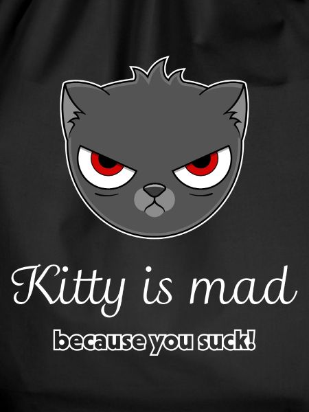chat offensé
