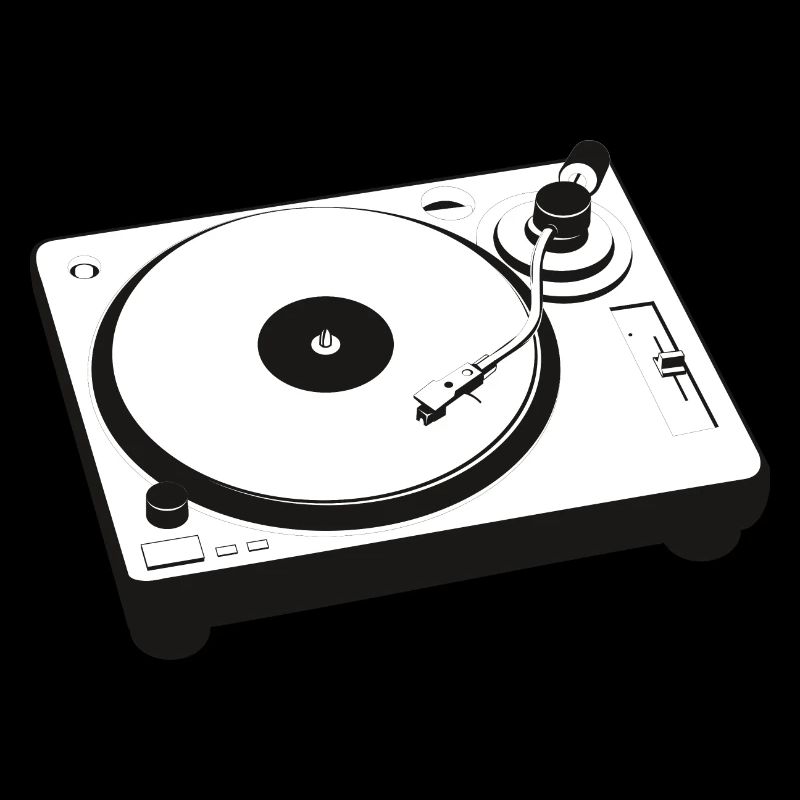 DJ Turntables Plattenspieler Techno