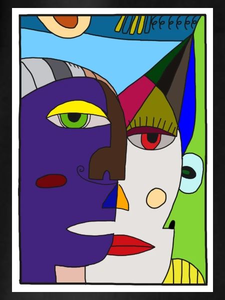 Abstract Faces Picasso