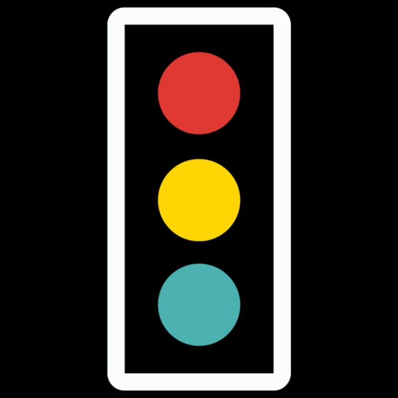 Children's traffic light