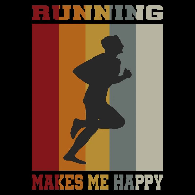 Running makes me happy