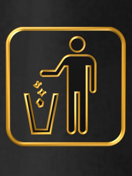 waste paper bin