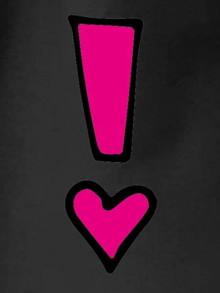 Exclamation mark pink