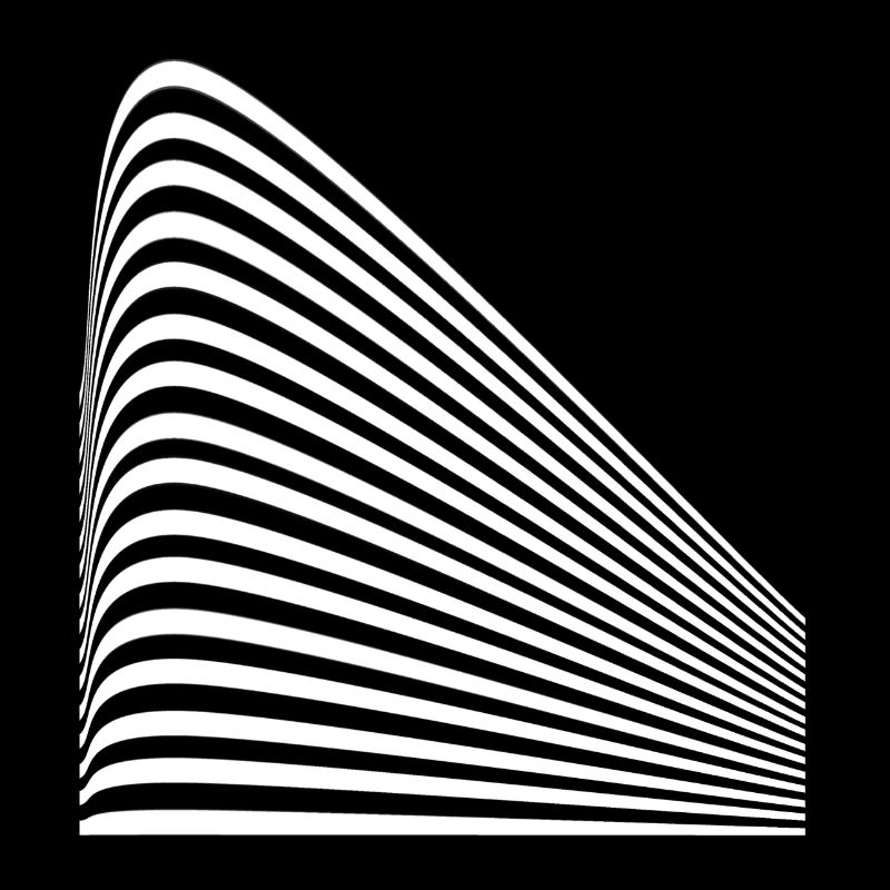 Curved lines