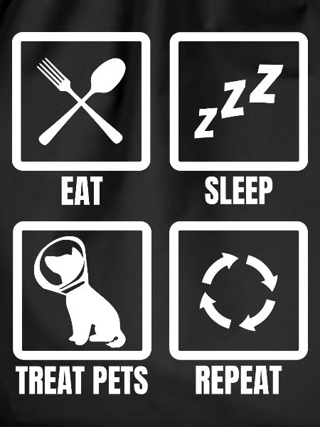 Eat Sleep Treat Pets Repeat