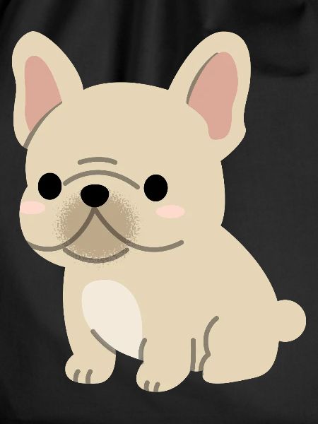 Charming French Bulldog Illustration