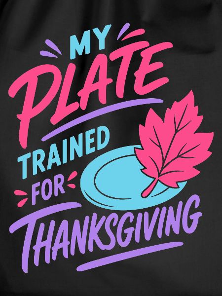 Thanksgiving-Teller im Training