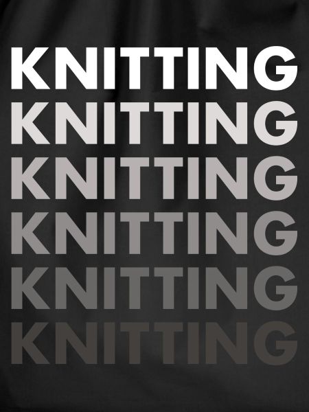 Knitter Knitting