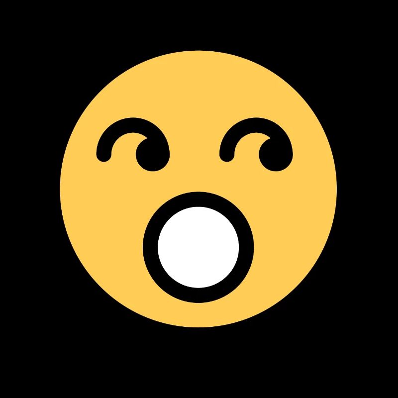 Smiley Face Rolling Eyes