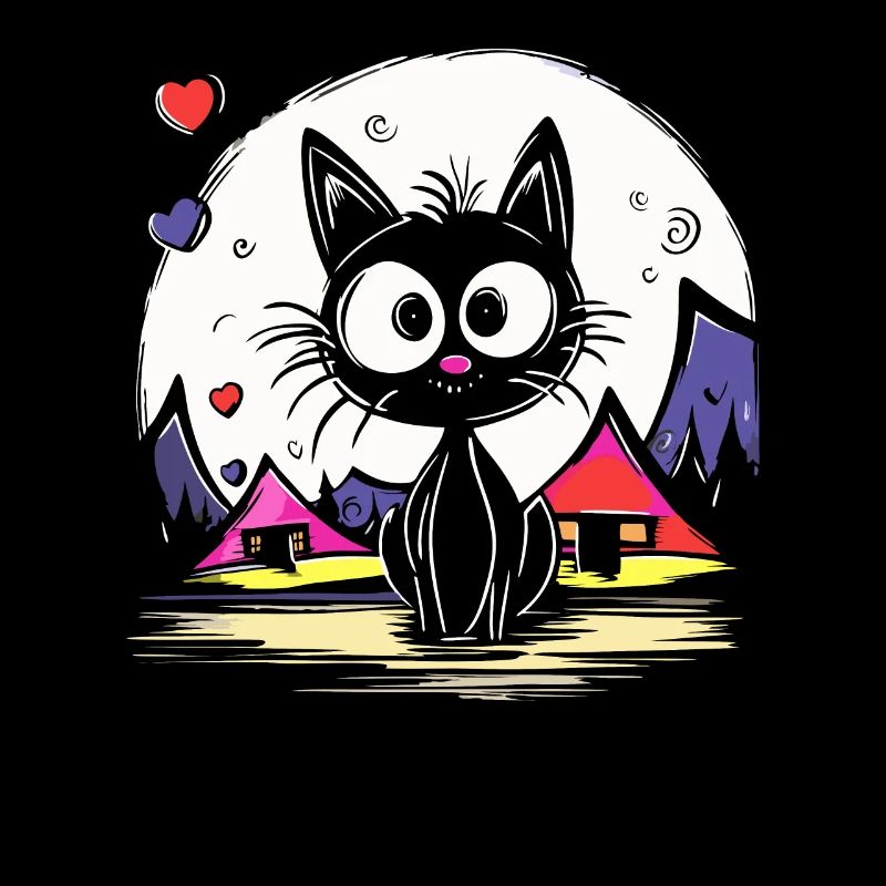 Katzen Urlaub beim Camping