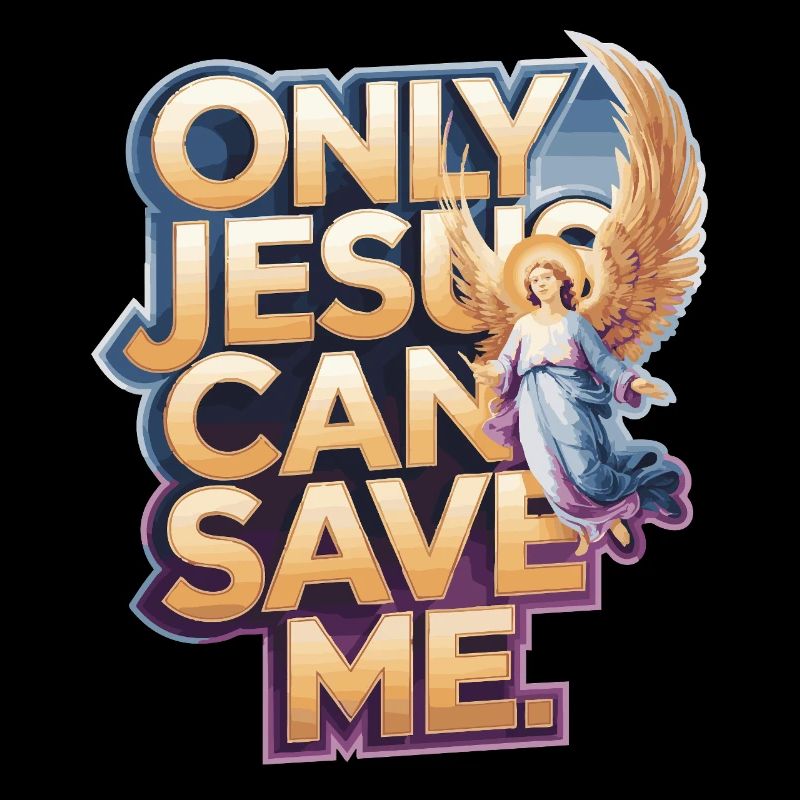 Seul Jésus peut me sauver Conception chrétienne