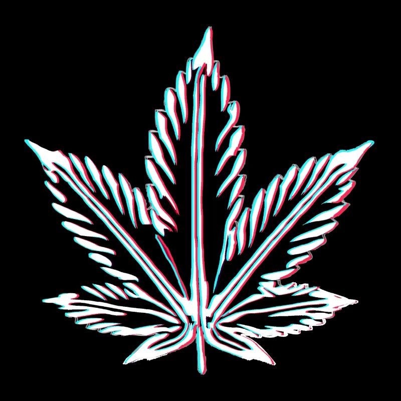 Cannabis Blatt Ganja