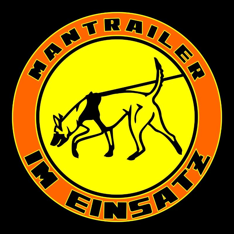 Mantrailer in action Malinois