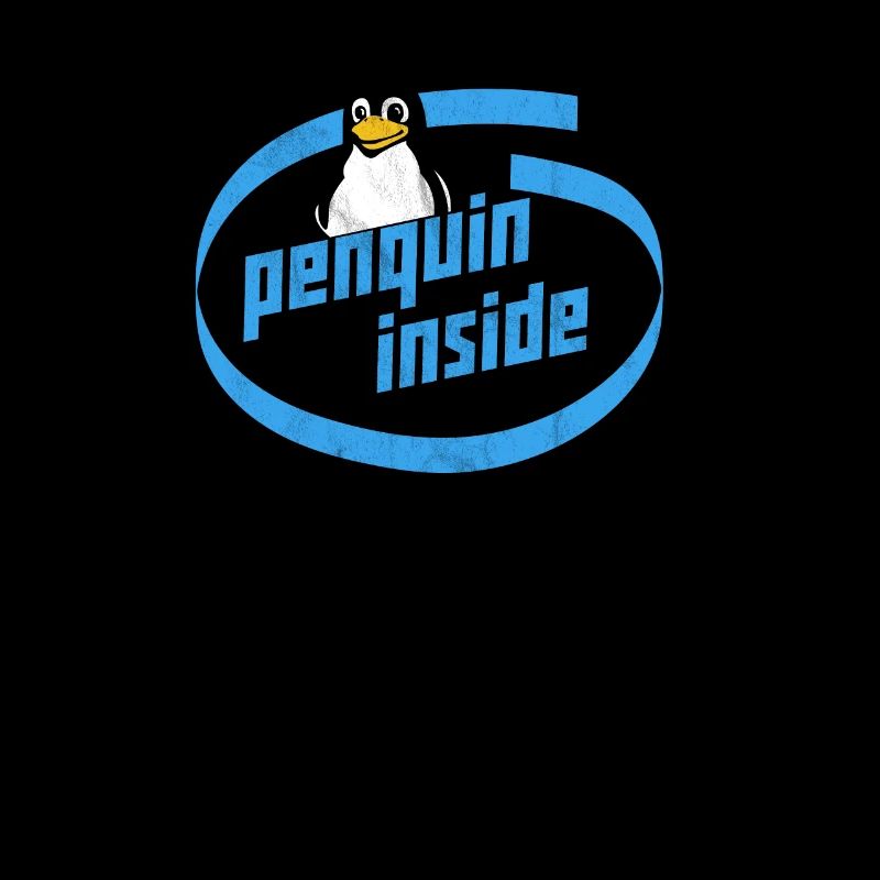 Penguin Inside Informatik lustig Spruch