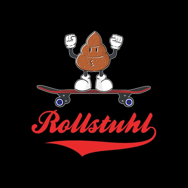 Rollstuhl Skateboard
