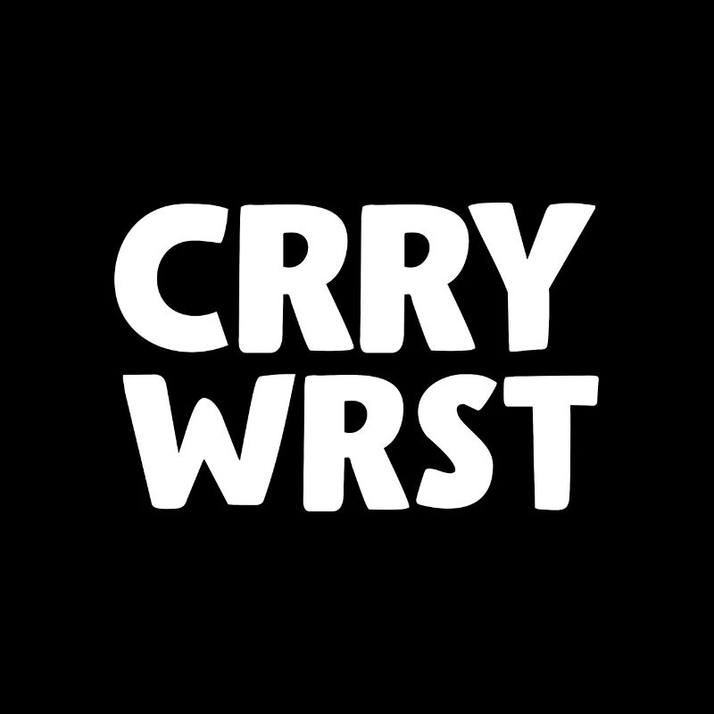 Love Currywurst Fast Food Snack