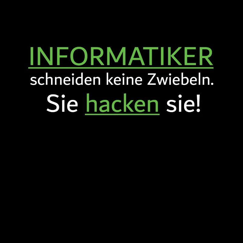 Informatiker Programmierer Hacker