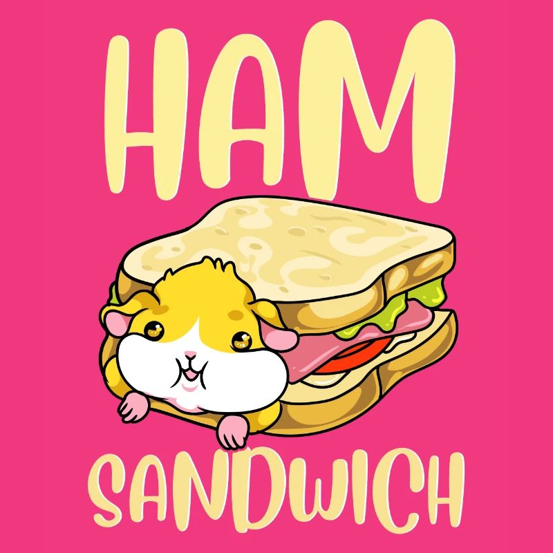 Ham Sandwich Hamster Geschenk Idee