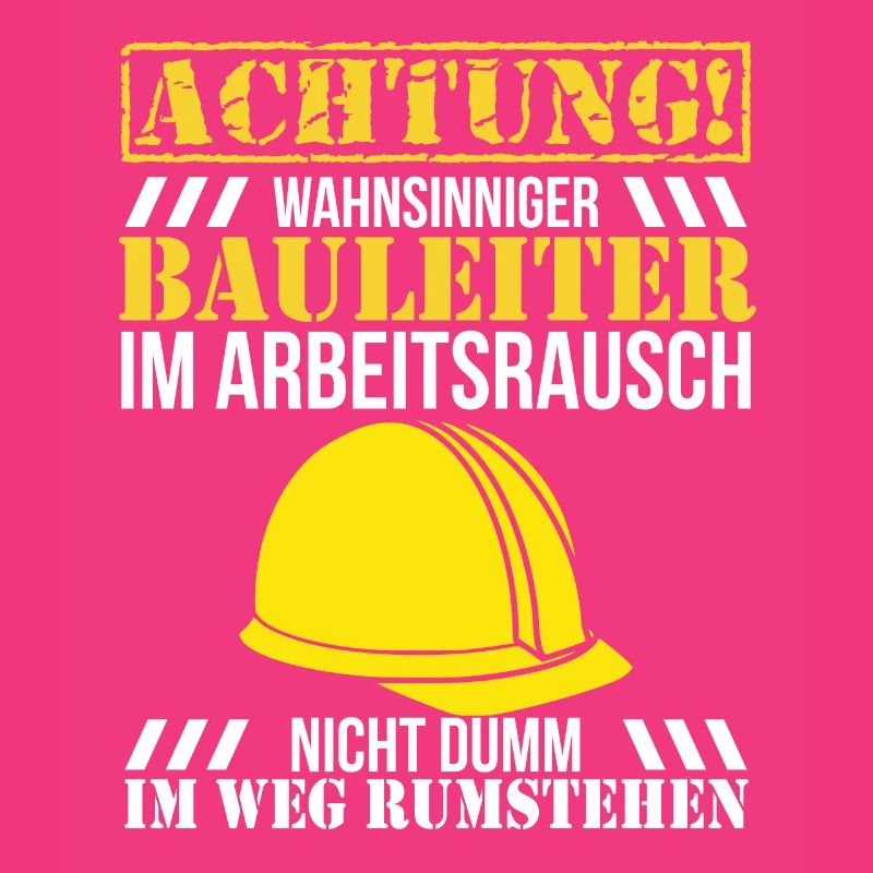 Bauleiter Baustelle Bauherr Geschenk