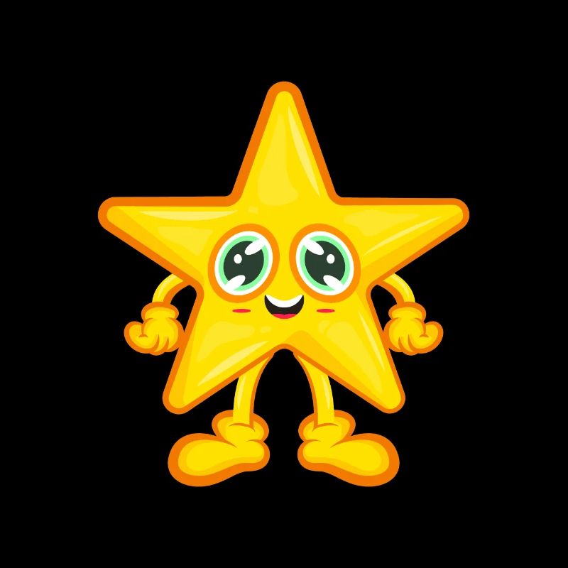 Star asterisk comic