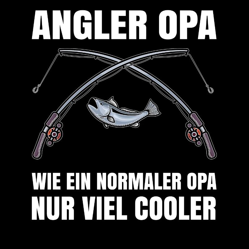 Angler Geschenk - Opa Fisch