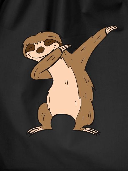 Dabbing Faultier Süßes Dabbendes Faultier