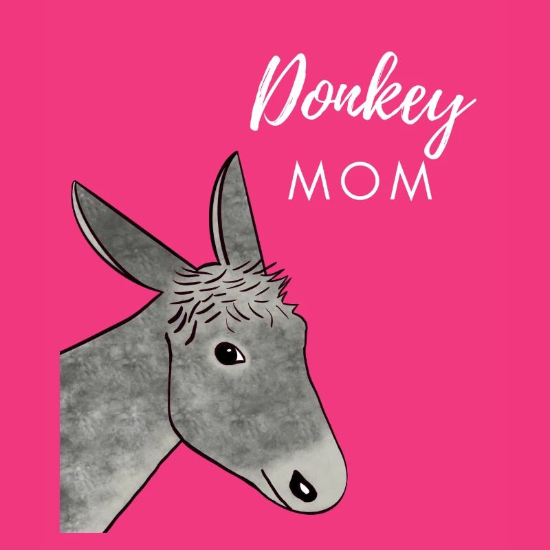 Donkey mom