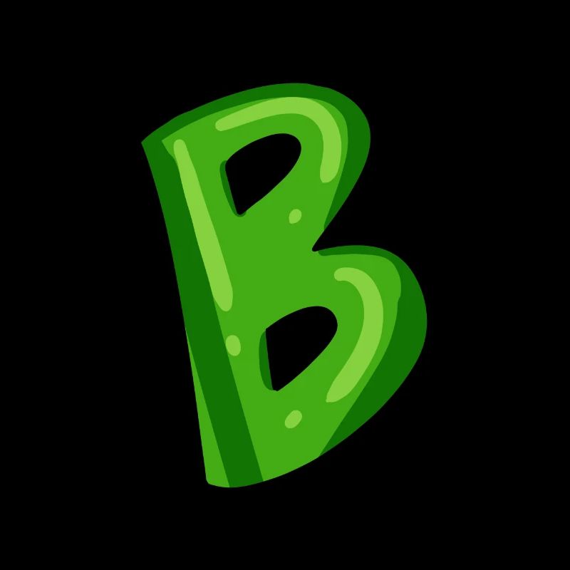 B