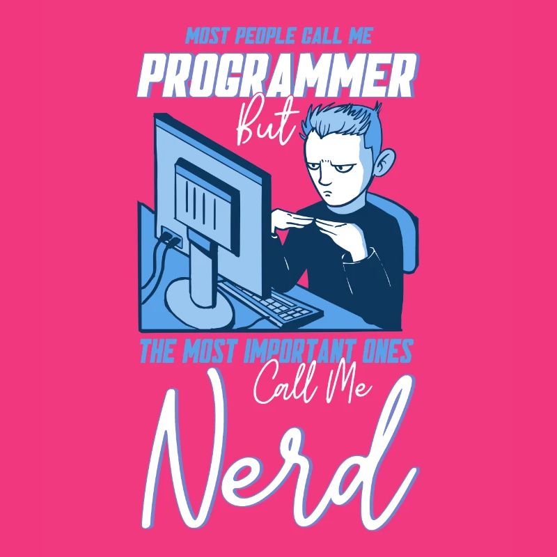 Softwareentwickler Computerfreak Programmierer