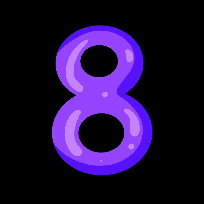 Zahl 8