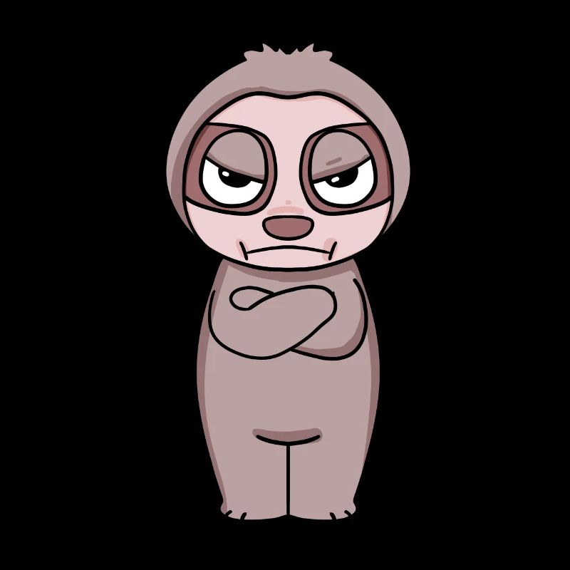Sloth annoyed