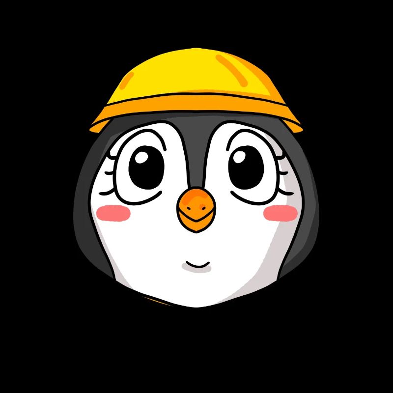 Pinguin Baustelle