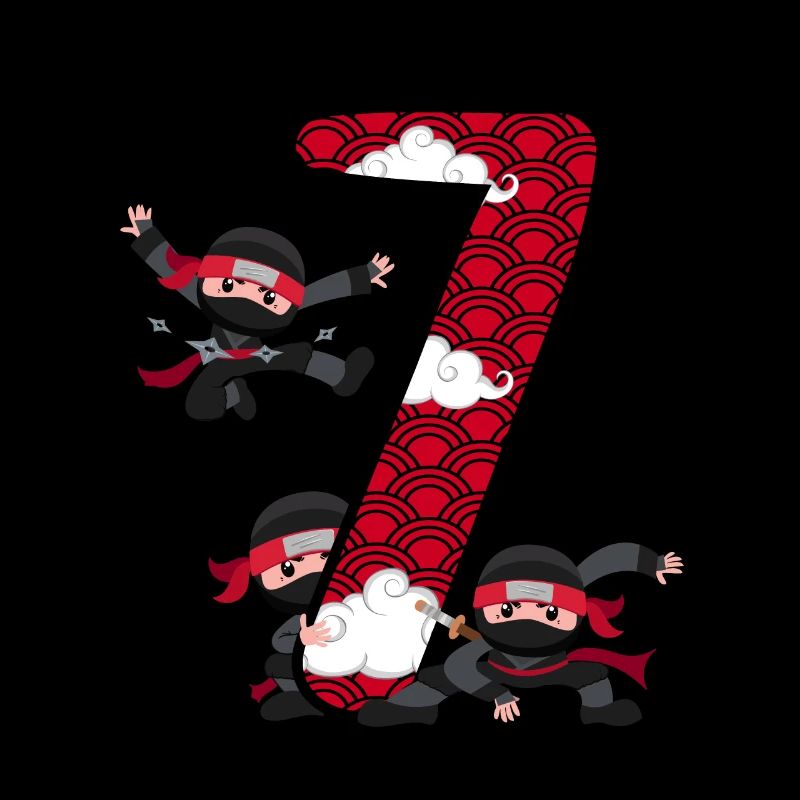 7ème anniversaire Jeune Ninja 7 ans Ninja Costume
