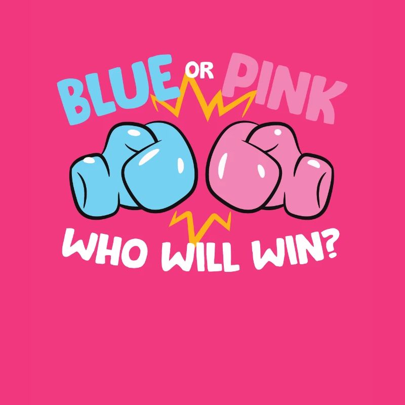 Blau oder Rosa Wer wird gewinnen Lustige