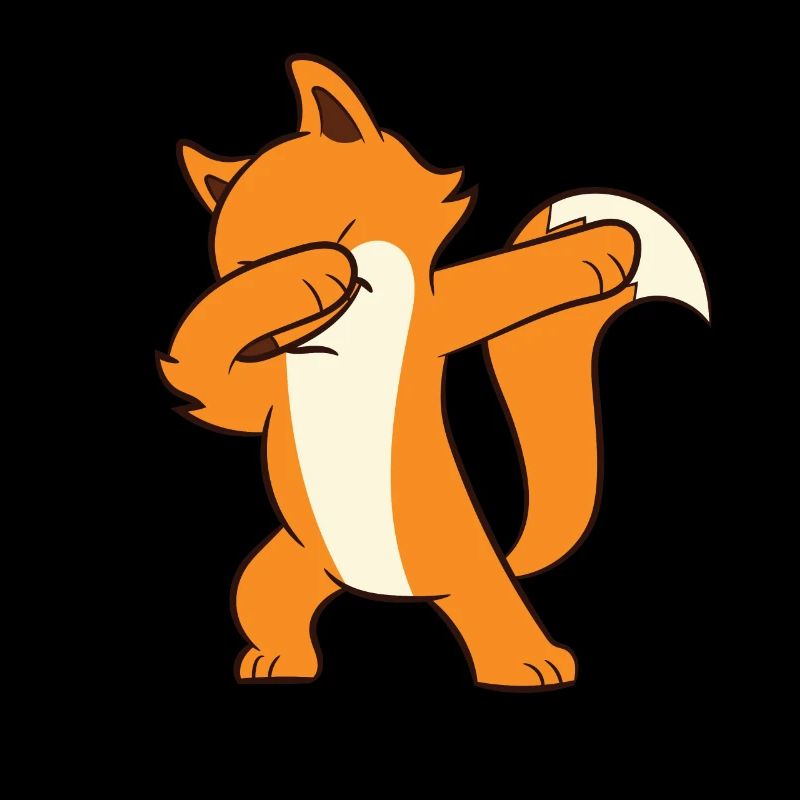 Fox - DAB, dabbing, dancing